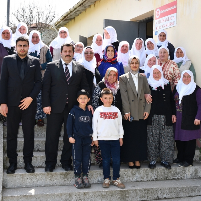 Gümüşhacıköy Kaymakamı Güneş'ten Kur'an kurslarına ziyaret
