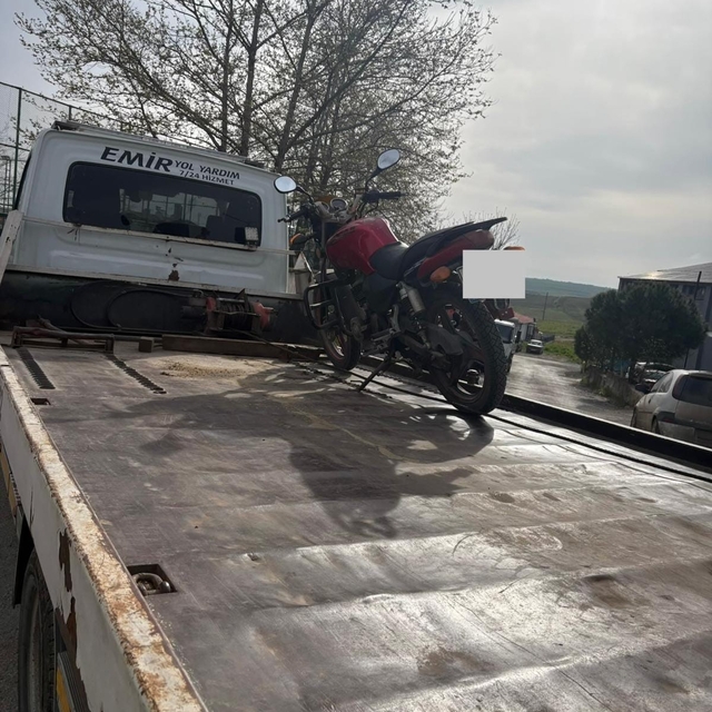Edirne'de motosikletliye 24 bin 162 TL ceza