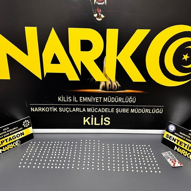 Kilis'te uyuşturucu operasyonu: 9 şüpheli yakalandı, 5'i tutuklandı