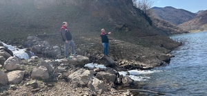 Gümüşhacıköy'deki göletlerde kaçak avcılık denetimi yapılıyor