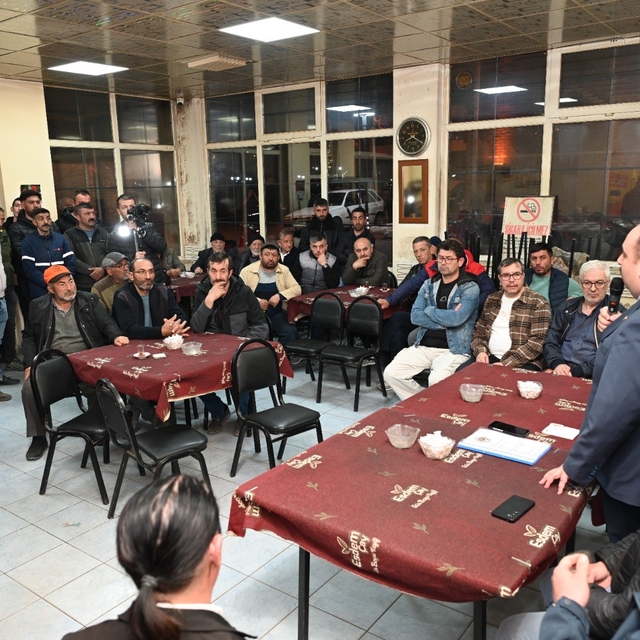 Başkan Hamamcı mahalle ziyaretlerine devam ediyor