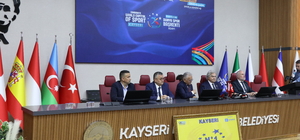 ACES Europe Başkanı Lupatelli: Kayseri'yi spor başkenti olarak görmeyi umuyoruz