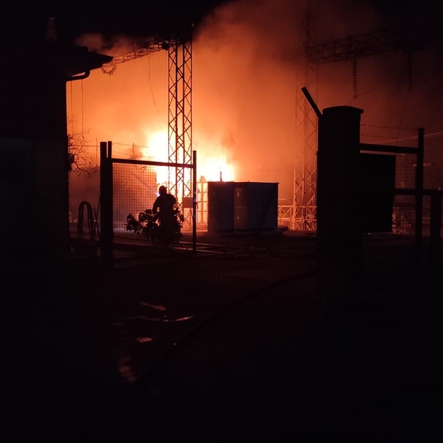 Eğirdir'de trafo yangını korkuttu