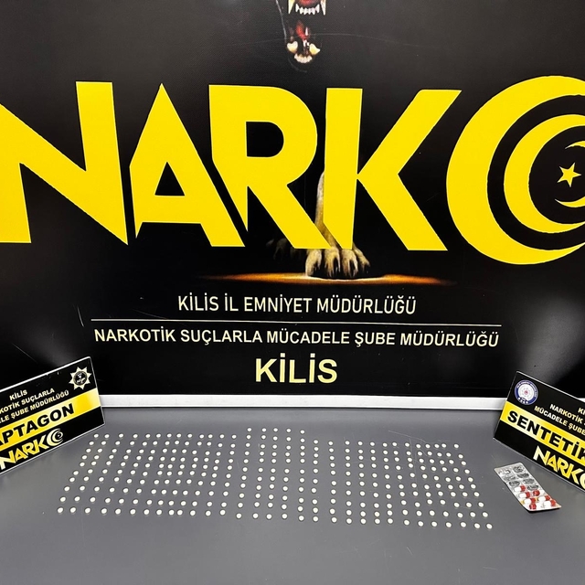 Kilis'te uyuşturucu operasyonunda 5 zanlı tutuklandı