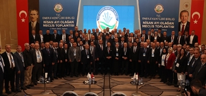 Enerji Kentleri Birliği Başkanı Mehmet Sekmen güven tazeledi