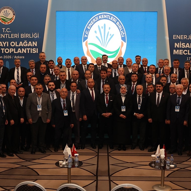 Enerji Kentleri Birliği Başkanı Mehmet Sekmen güven tazeledi