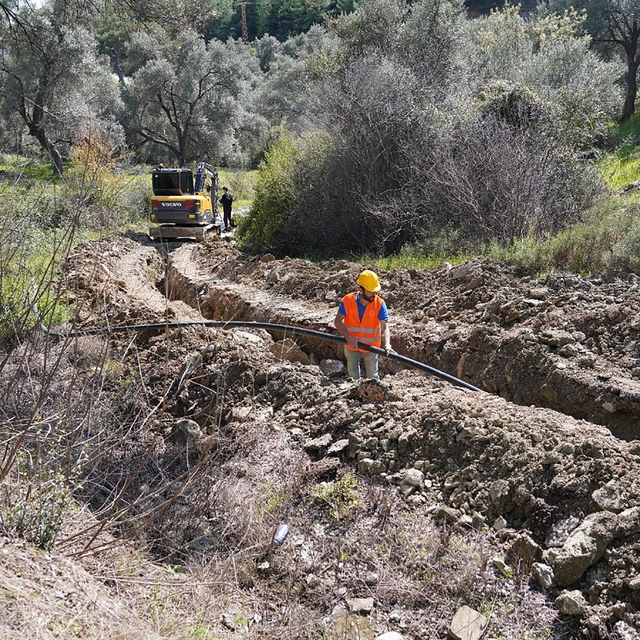 MUSKİ, Seydikemer Sarıyer Mahallesi'ne kesintisiz su hizmeti sağlıyor