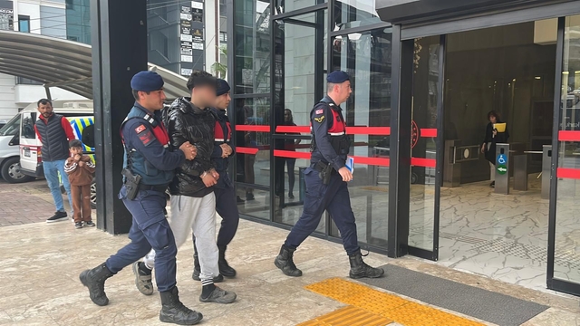 Alanya'da tehdit paylaşımı yapan şüpheli tutuklandı