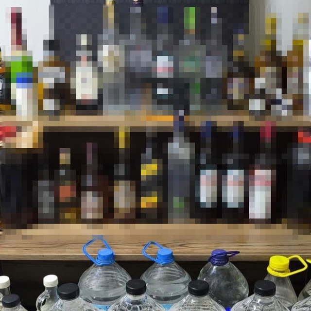 Bursa'da sahte içki operasyonu: 436 litre ele geçirildi