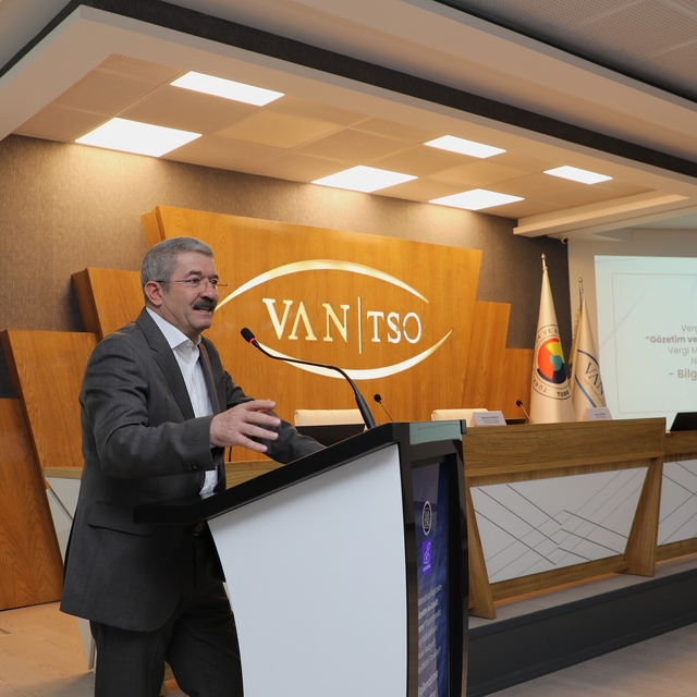 Van TSO'da "Gözetim ve Analiz Programı" toplantısı düzenlendi