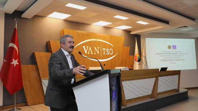 Van TSO'da "Gözetim ve Analiz Programı" toplantısı düzenlendi