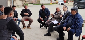 Uşak'ta İl Tarım ve Orman Müdürlüğü ekipleri üreticilerle bir araya geldi