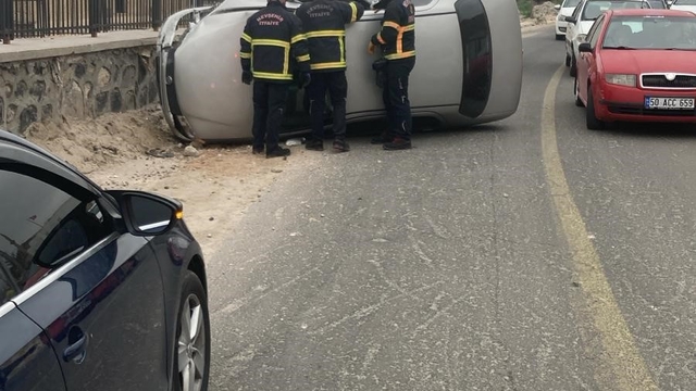 Nevşehir'de kaza sonrası kaçan alkollü sürüsü, saklandığı evde yakalandı