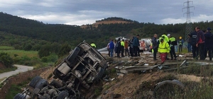 Kanala düşen tankerde can pazarı