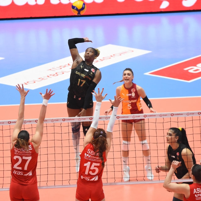 Sultanlar Ligi: Aras Kargo: 1 - Galatasaray: 3