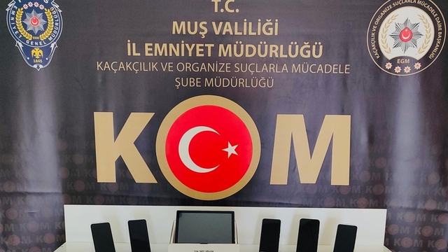 Muş'ta kaçakçılık operasyonu