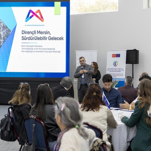 Mersin'de iklim riskleri çalıştayda ele alındı