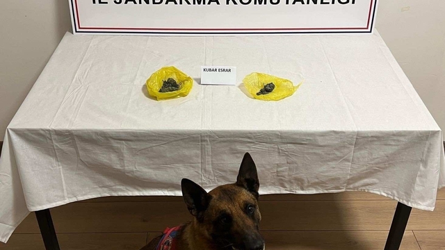 Yol kontrolünde uyuşturucu yakalandı