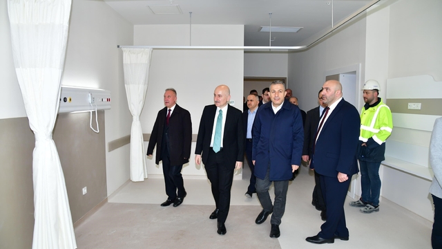 Trabzon Şehir Hastanesi inşaatında sona doğru