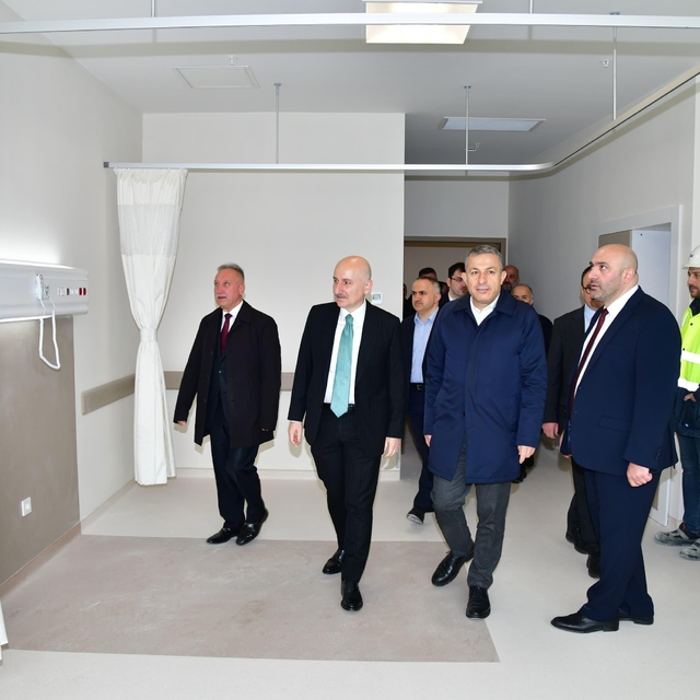 Trabzon Şehir Hastanesi inşaatında sona doğru