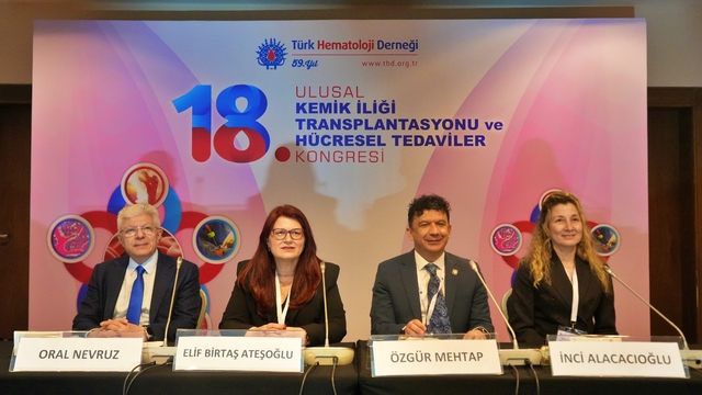 18. Kemik İliği Transplantasyonu ve Hücresel Tedaviler Kongresi
Kongrenin ana gündem maddeleri kemik iliği nakli ve hücresel tedaviler oldu