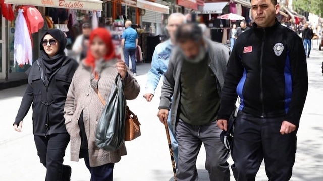 Kırıkkale'de dilencilik yapan şahıslara operasyon