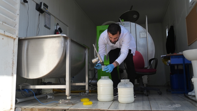 Muş'ta çiğ süt soğuk zincir projesi hayata geçti