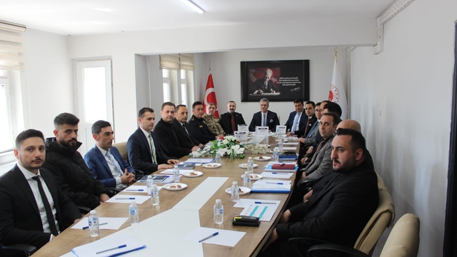 Ağrı'da uyuşturucu ve yasa dışı bahisle mücadele toplantısı yapıldı