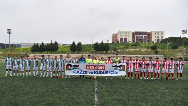 Üniversiteli sporculardan Filistin ve Gazze'ye özgürlük etkinliği
BAÜN'den Filistin'e destek mesajı