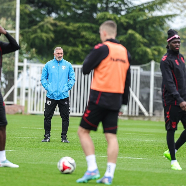 Samsunspor son antrenmanını yaptı, gözler Beşiktaş maçında