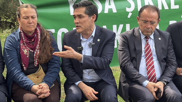 İYİ Parti Sözcüsü Kavuncu, Milas Akbelen ziyaretinde konuştu