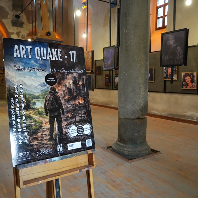 28 ülkeden 78 sanatçının eseri Niğde'de sanatseverlerle buluştu
Niğde'de 'A...