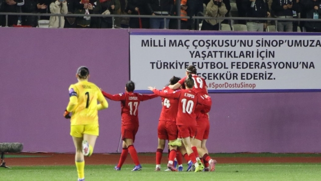 A Milli Kadın Futbol Takımı, Sinop'ta İsviçre ile berabere kaldı