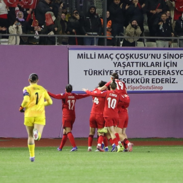 A Milli Kadın Futbol Takımı, Sinop'ta İsviçre ile berabere kaldı