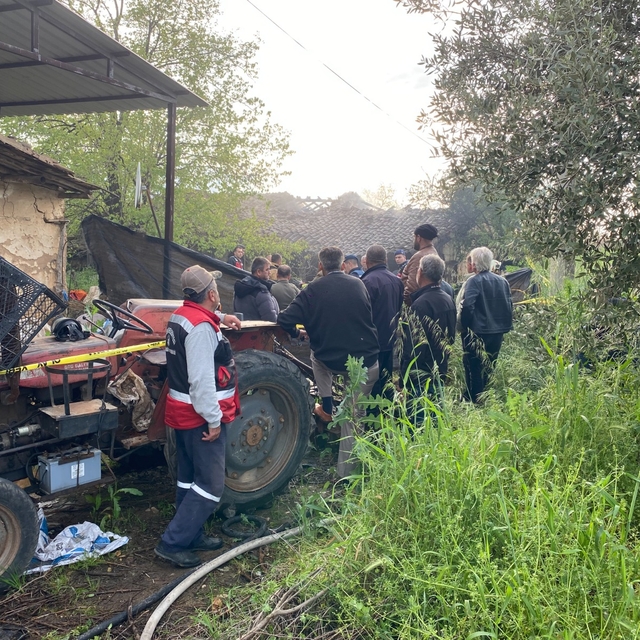 Manisa'da bağ evinde yangın: 1 ölü