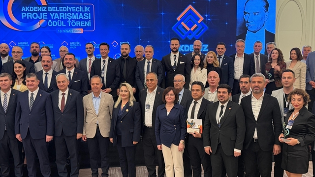 Çameli Belediyesi'ne Akdeniz Belediyeler Birliği'nden katılım ödülü