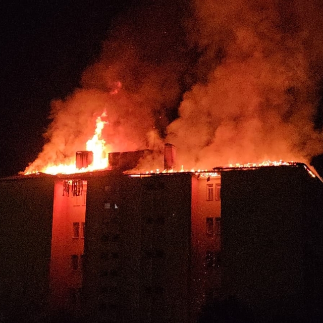 Nazilli Fen Lisesi yurdunda yangın paniği: 46 öğrenci tahliye edildi