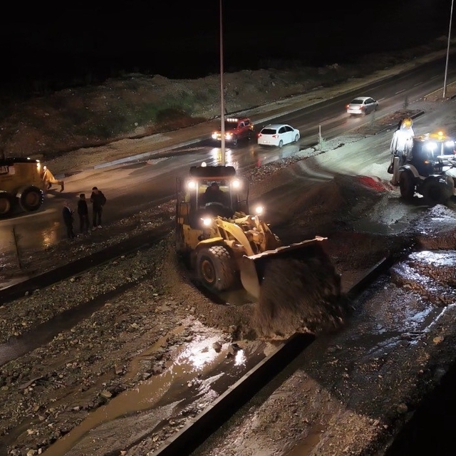 Adıyaman'da şiddetli yağış heyelana neden oldu