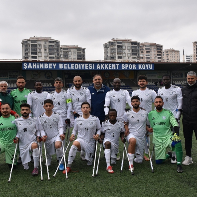 Şahinbey Ampute'den gol şov: 5-0