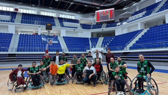 MBB Tekerlekli Sandalye Basketbol Takımı play-off'ta