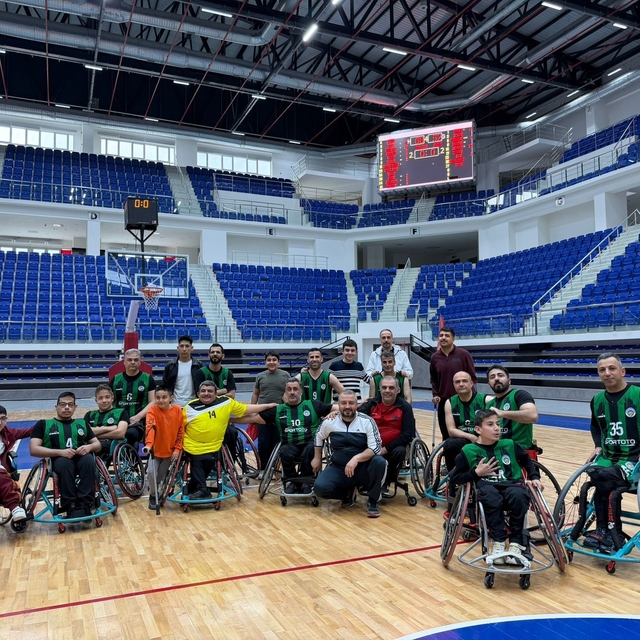 MBB Tekerlekli Sandalye Basketbol Takımı play-off'ta
