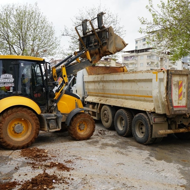 Kahramanmaraş'ta sağanak sonrası temizlik