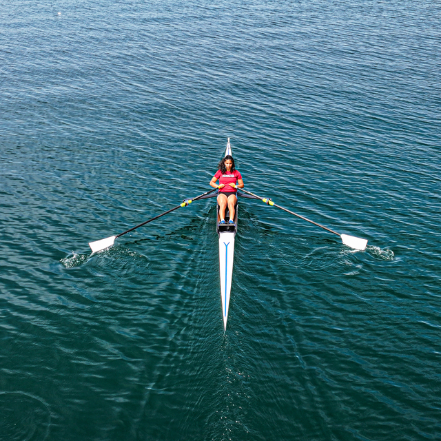 Milli kürekçi Nil Sevindik'in hedefi olimpiyatlar