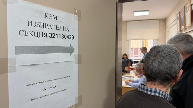 Bulgaristan seçimleri için Eskişehir'de vatandaşlar son 5 yılda 8'inci kez sandık başında