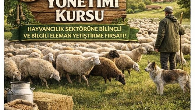 Karacasu'da sürü yönetimi kursu başlıyor
İlçede hayvancılığa nitelikli eleman yetiştirilecek