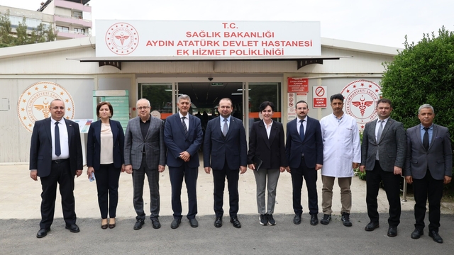 Aydın'da sağlık hizmetlerine yerinde değerlendirildi