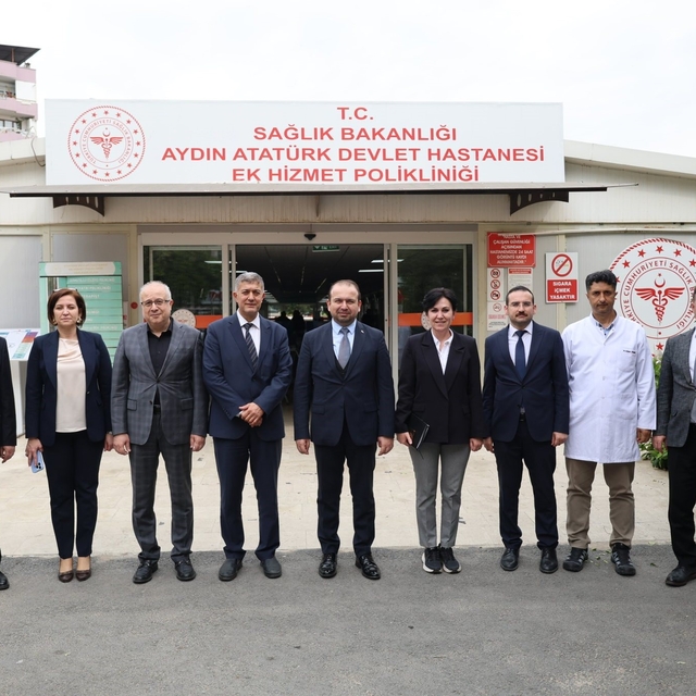 Aydın'da sağlık hizmetlerine yerinde değerlendirildi