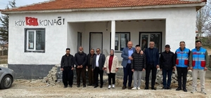 Ağaçören ilçesinin 21 kilometrelik içme suyu hattı yenilendi