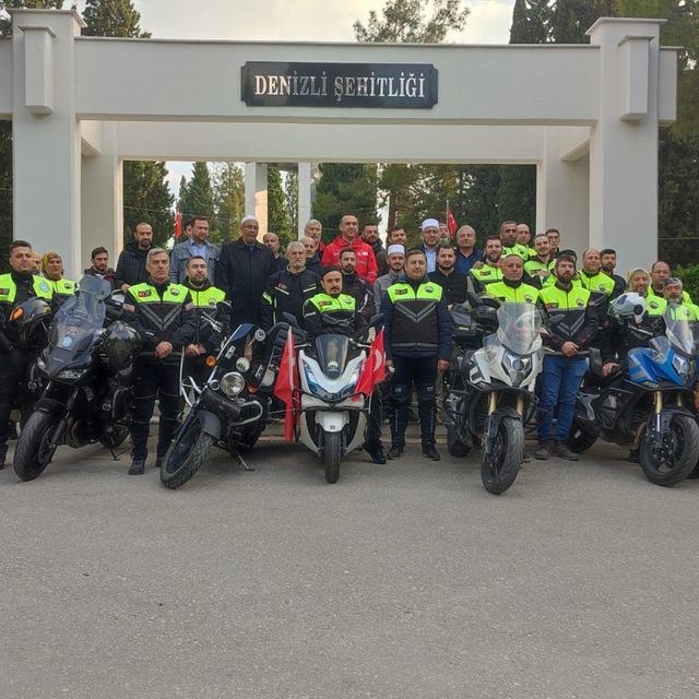 Denizli'de Şehit Teğmen Bekir Can Kerek için anma programı düzenlendi