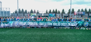Kocaelispor U19 ile İskeçe Türk Birliği dostluk maçında karşılaştı